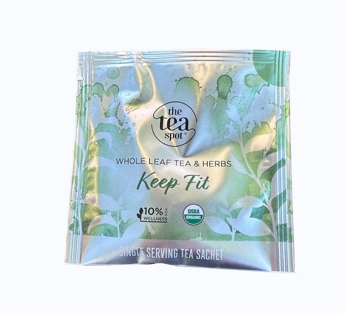 Keep Fit, Organic Green Tea: Retail Pouch (15 Sachets) - 5 units