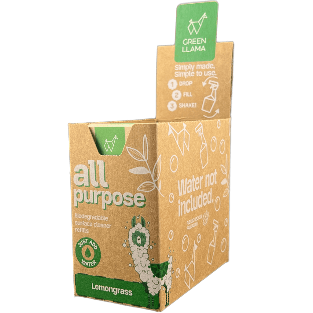Green Llama All-Purpose Cleaner Refill Tablets - Box Of 15