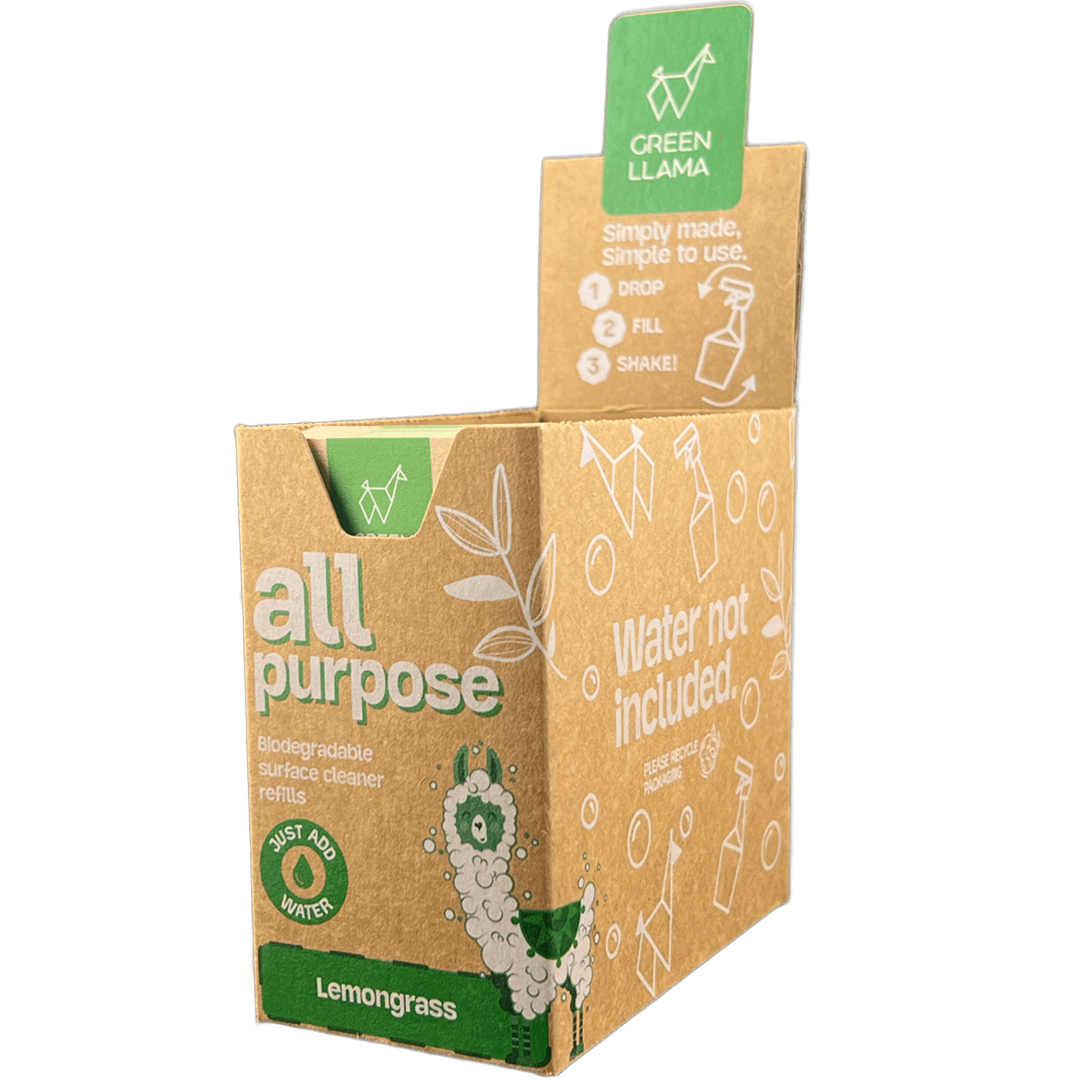 Green Llama All-Purpose Cleaner Refill Tablets - Box Of 15