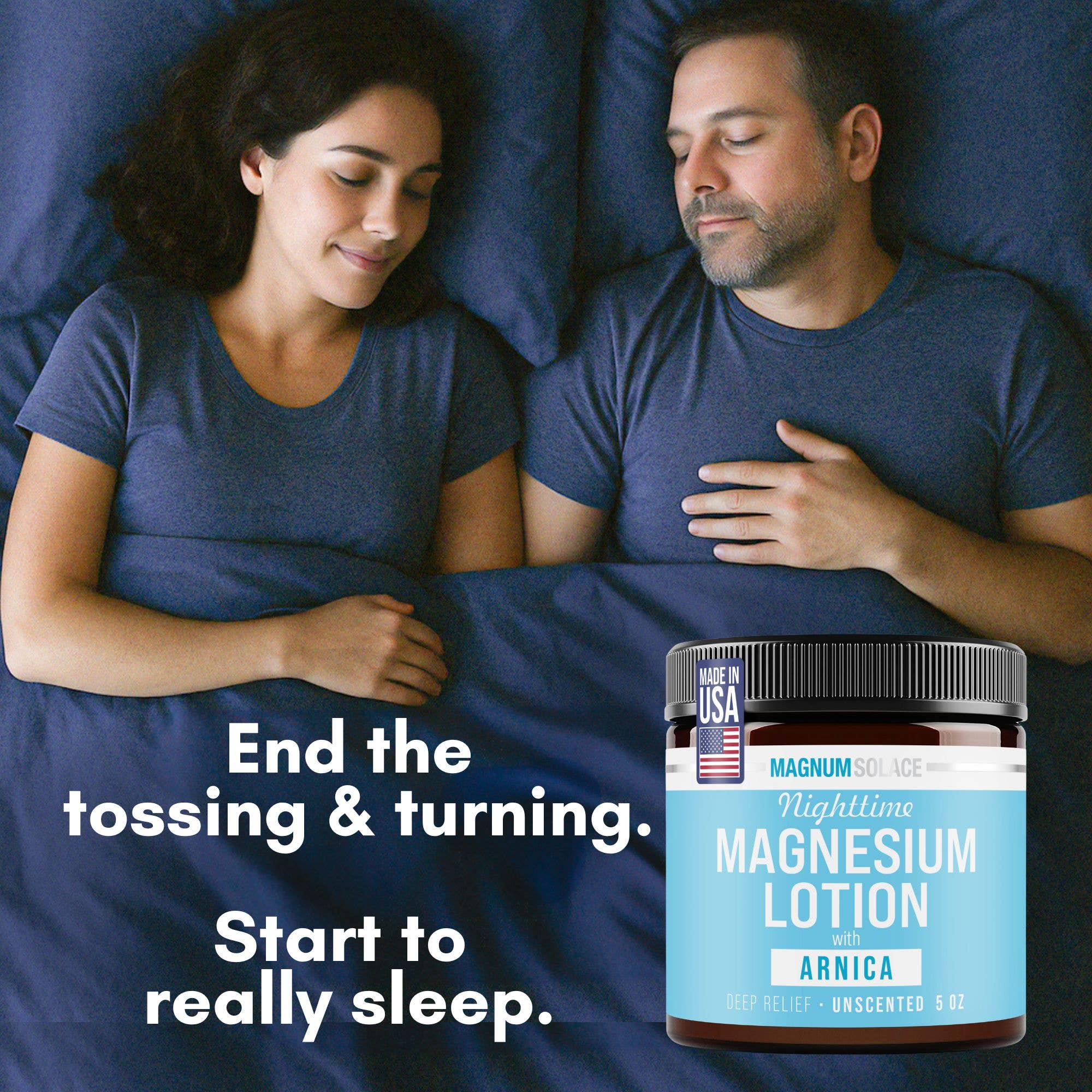 Nighttime Magnesium Lotion with Arnica: Lavender