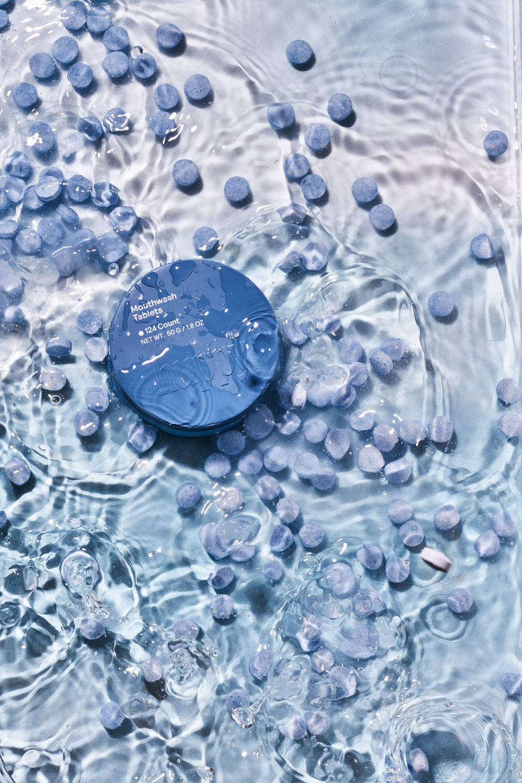 Huppy Mouthwash Tablets | Cool Mint | Fluoride Free
