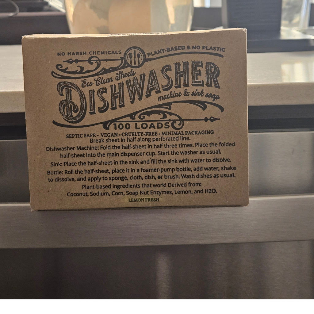 Dishwasher Sheets | 100 Loads