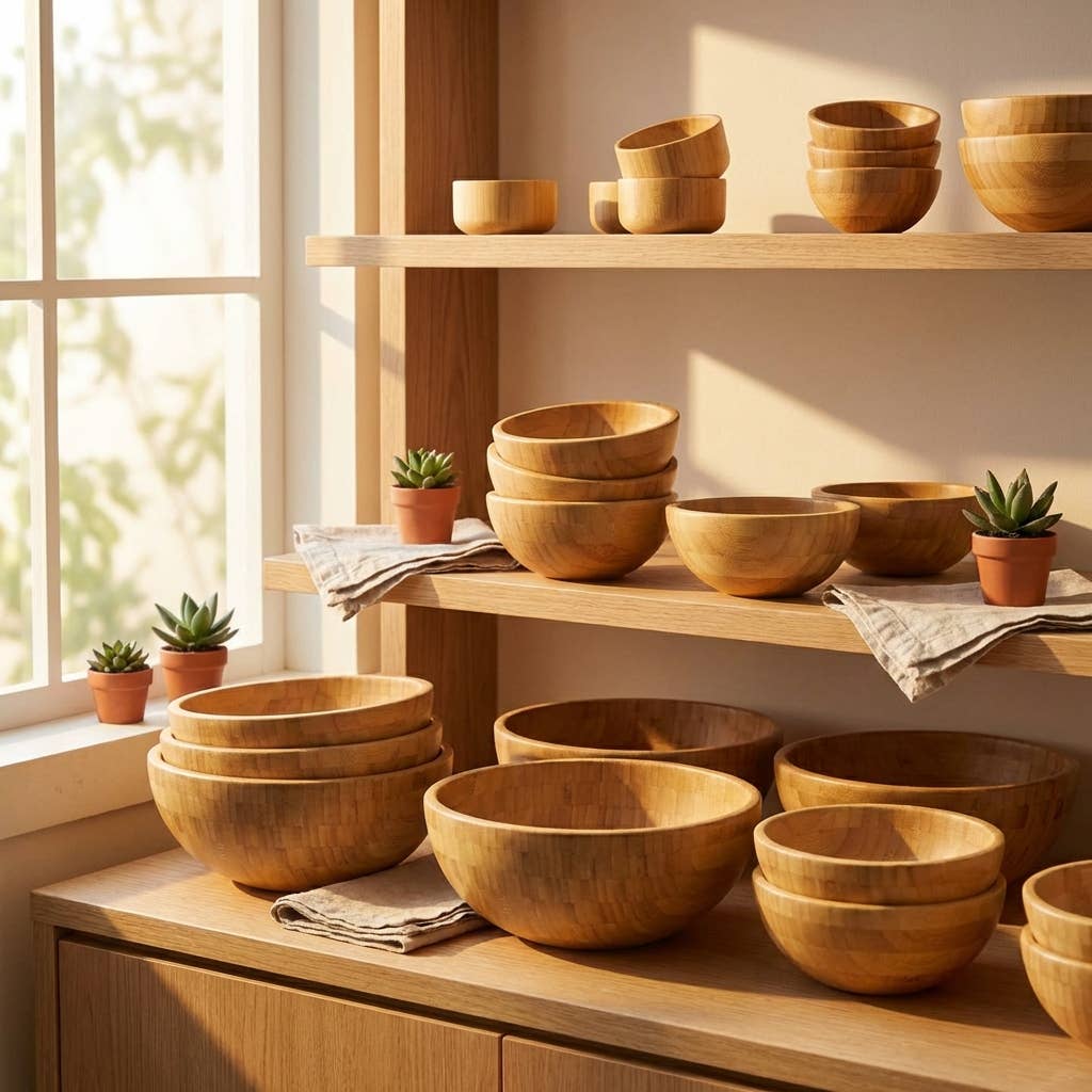 Bamboo Serving Bowl | Earth Day Bestseller: Small