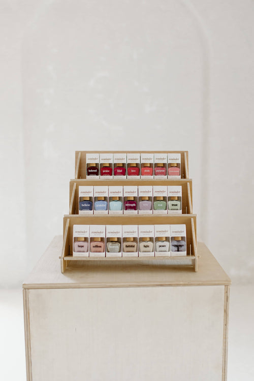 3-Tiered Birch Shelf (13")