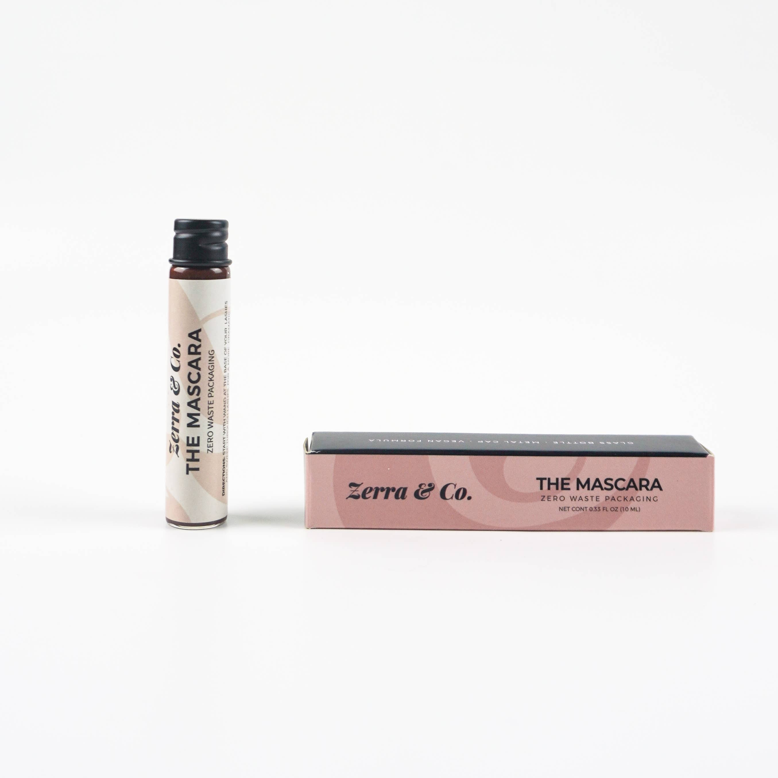 The Mascara - Zero Waste Packaging | Natural Plastic Free Makeup: Black