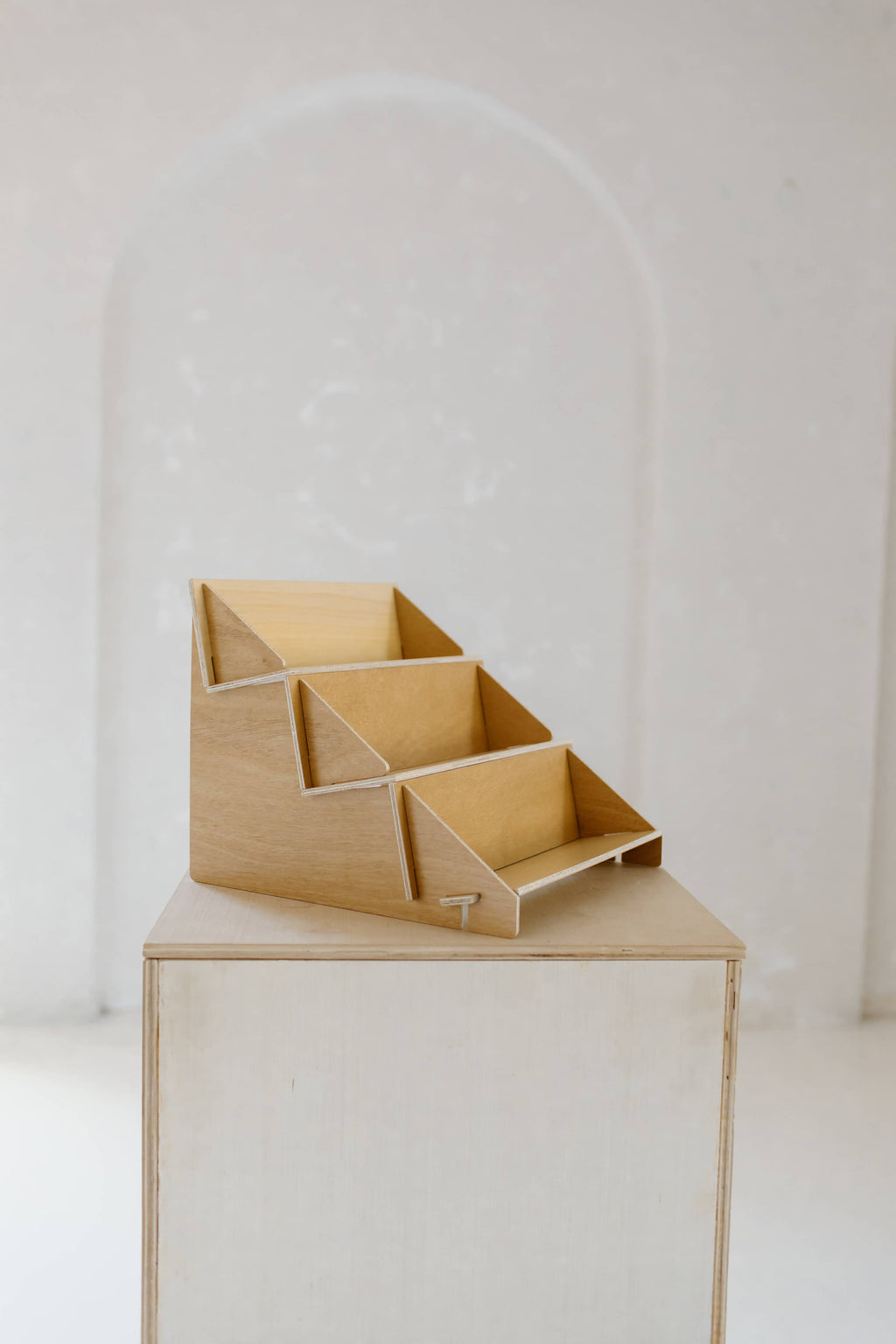 3-Tiered Birch Shelf (13")