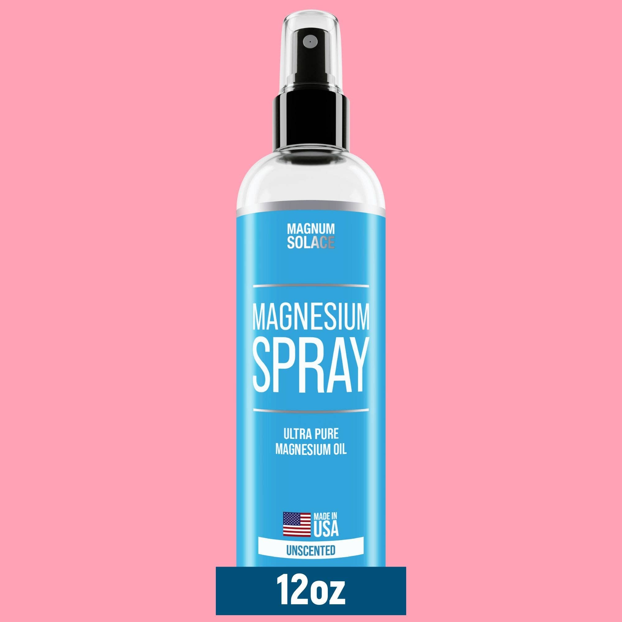 Magnesium Oil Spray for Restless Legs, Sleep, Muscle Relief: 6 oz