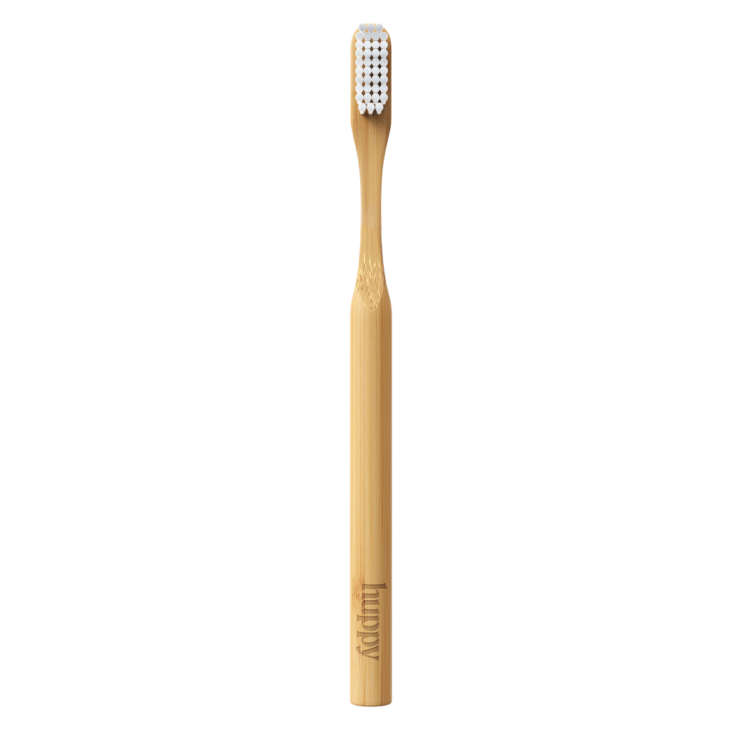 Huppy Bamboo Toothbrush | Plastic-Free with Soft Bristles