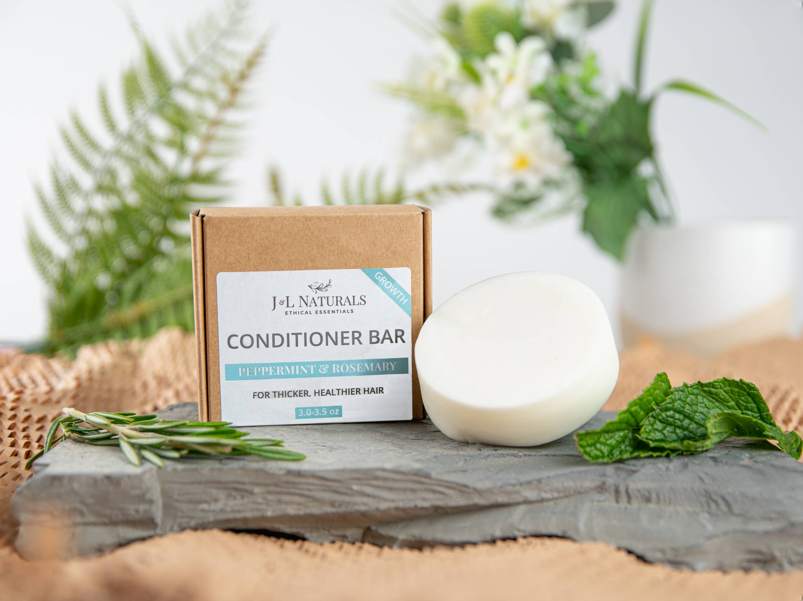 Sulfate Free Conditioner Bar - Growth, Strength, Hydrate: Strength / No / Full Size