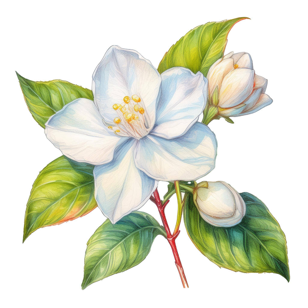 Jasmine Phthalate-Free Fragrance Oil: - 1 oz Retail Glass Vials