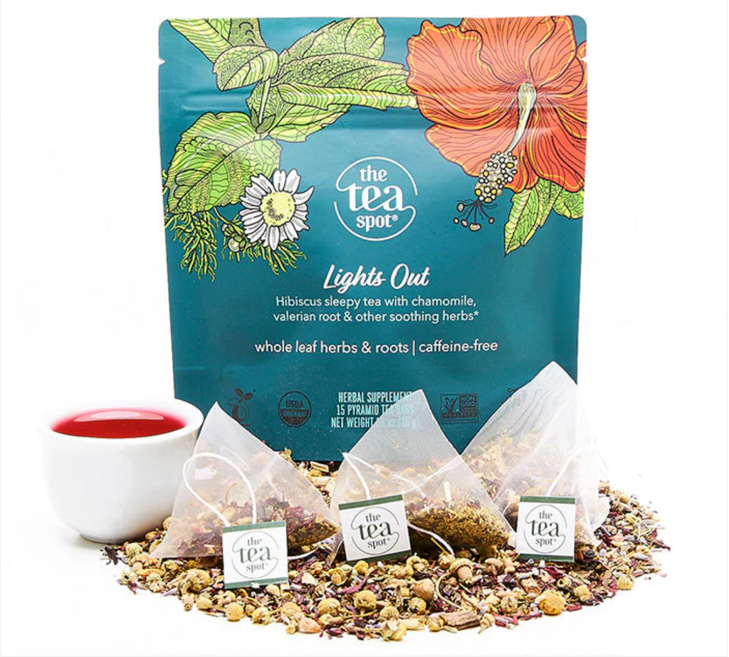 Lights Out, Organic Sleepy Tea: Retail Pouch (15 Sachets) - 5 units