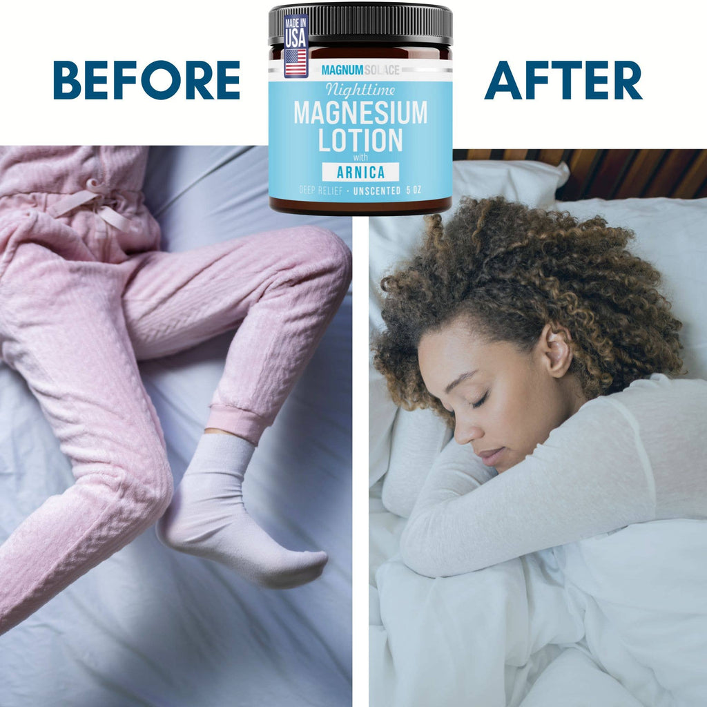 Nighttime Magnesium Lotion with Arnica: Lavender