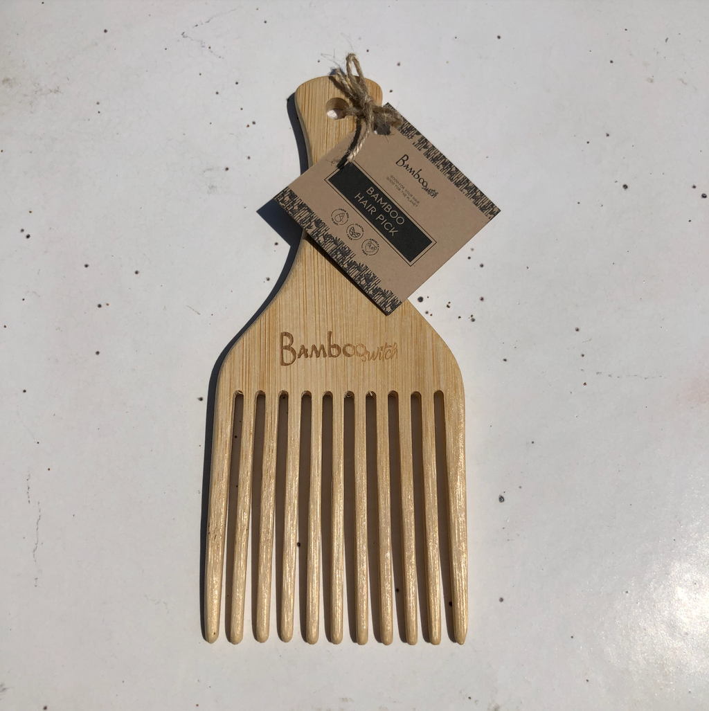 Bamboo Hair Pick | Faire Market Bestseller