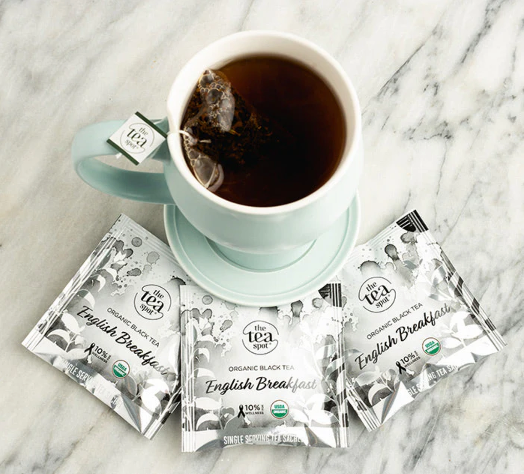 English Breakfast, Organic Tea: Sample 5 teaspoons