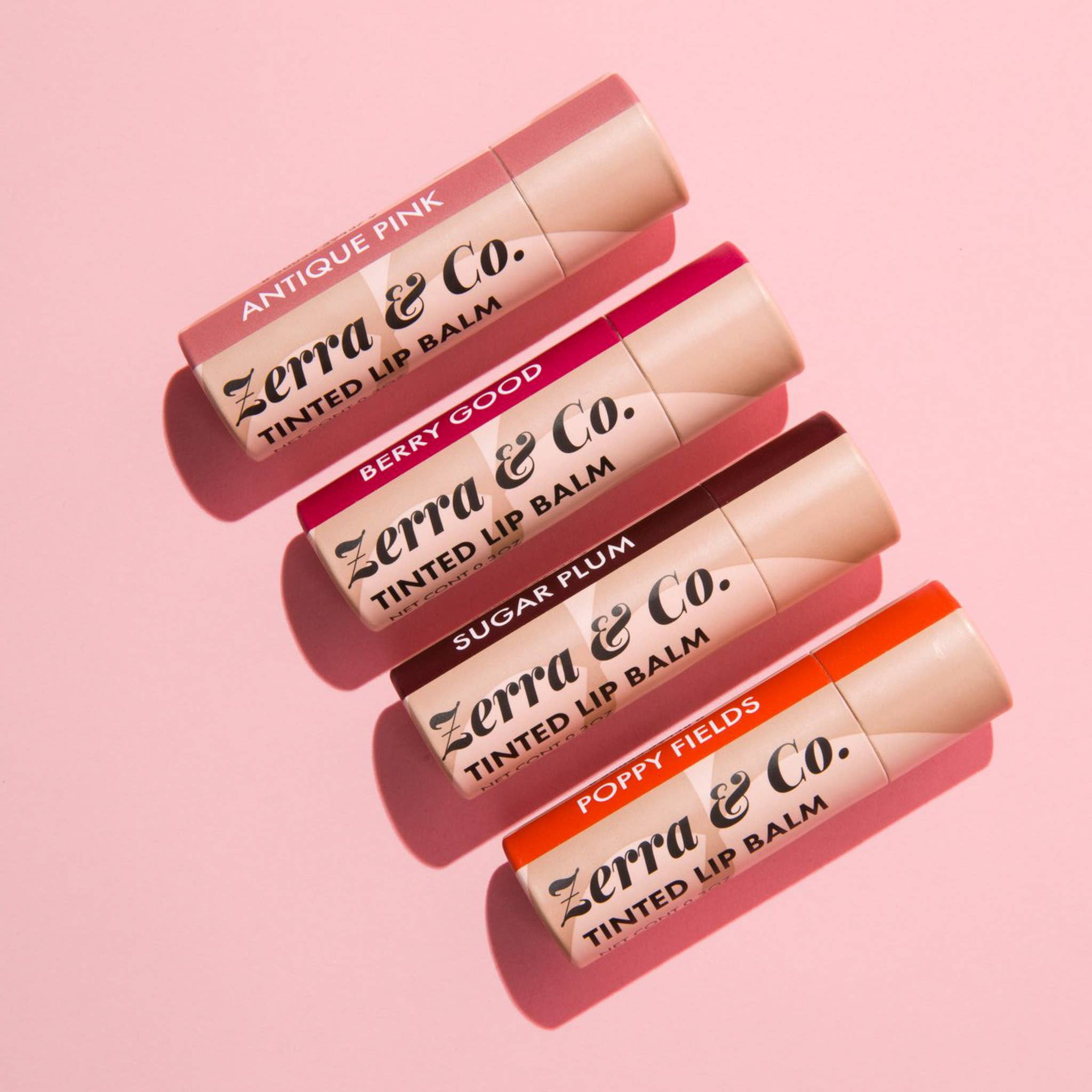 Tinted Lip Balm | Vegan Sheer Jumbo Zero Waste Lip Balm: Antique Pink