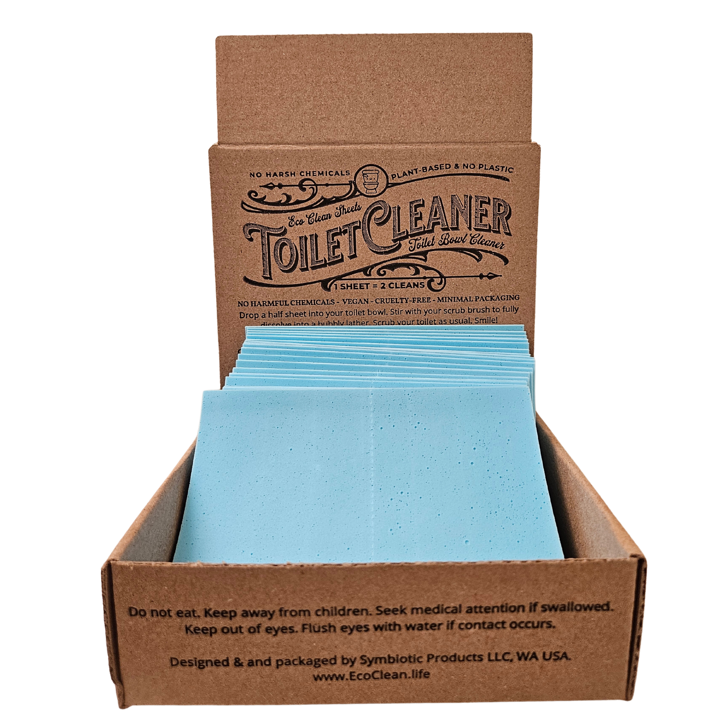 Toilet Bowl Cleaner Sheets | Box