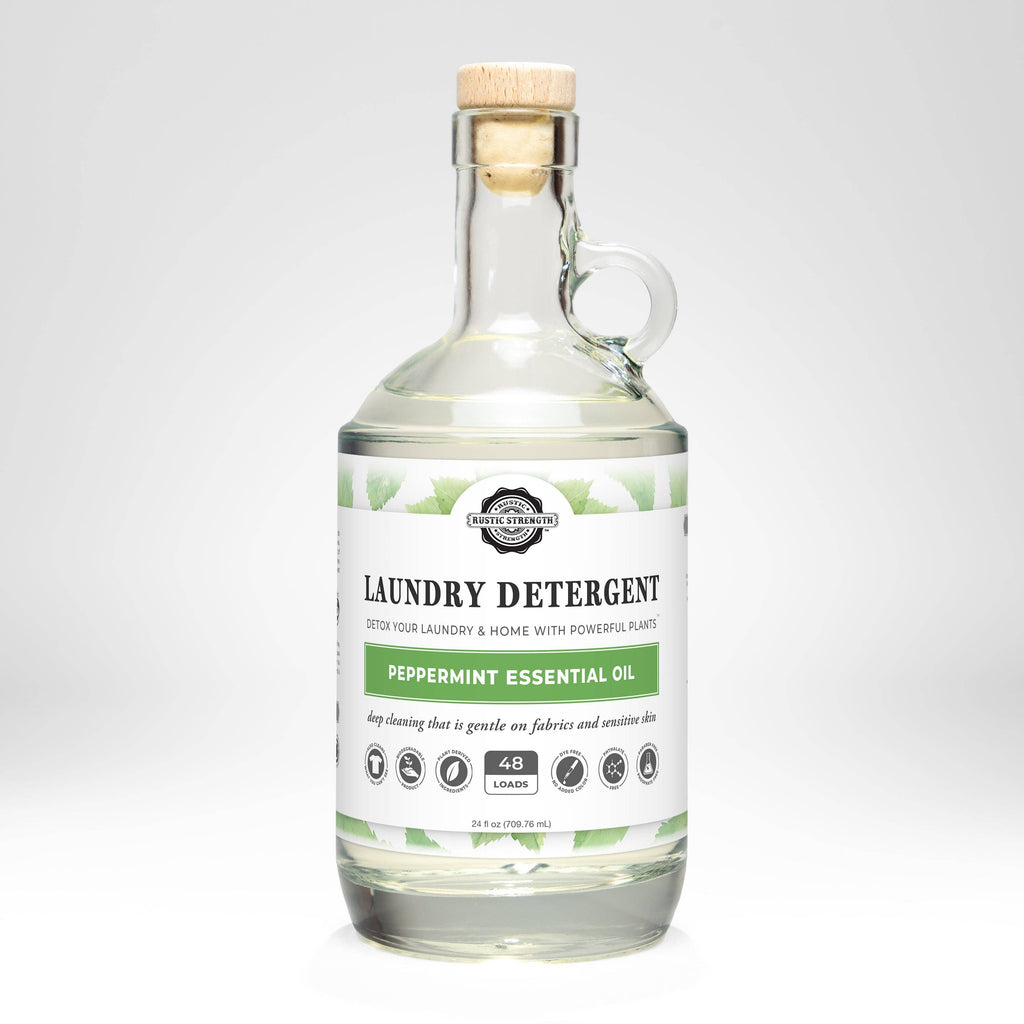 Laundry Detergent | 24 oz Glass Bottle: Fresh Linen