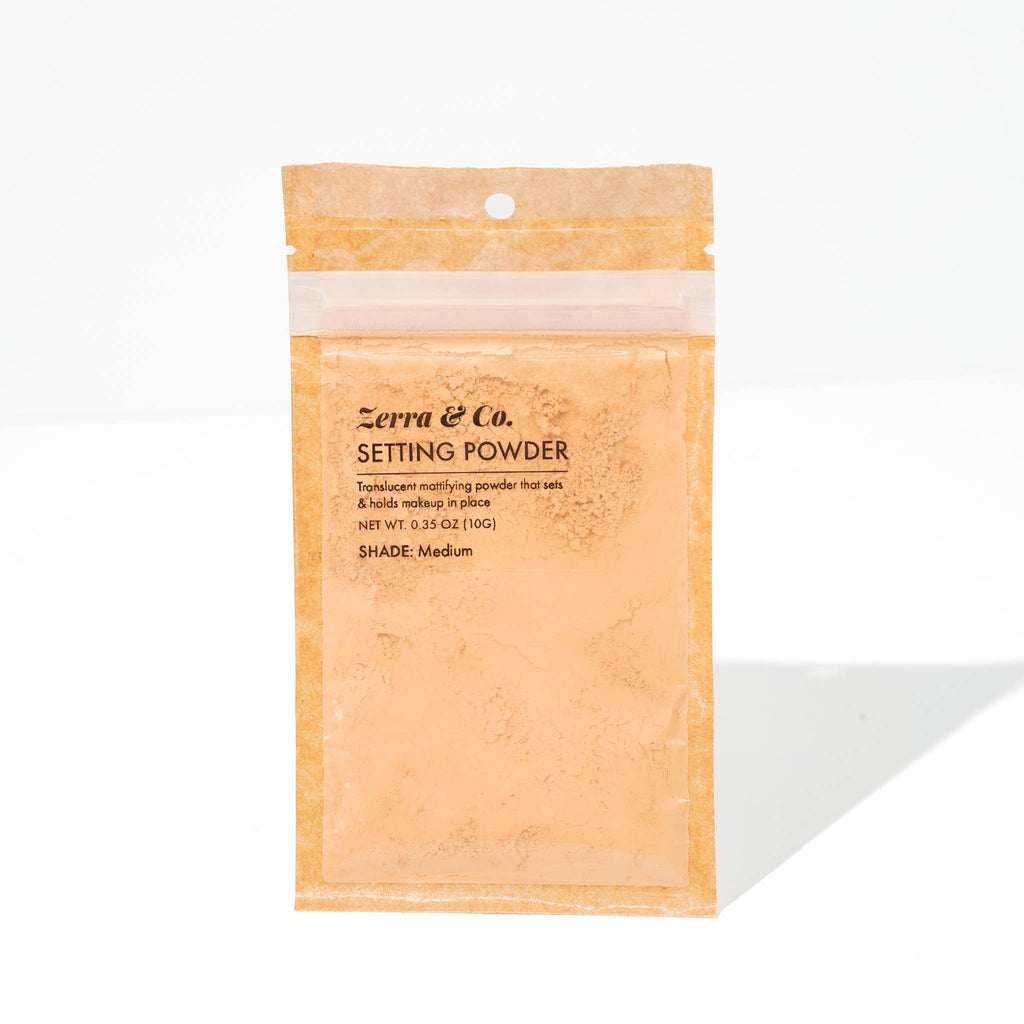 Setting Powder Pouches | Talc-Free Zero Waste Makeup: Medium
