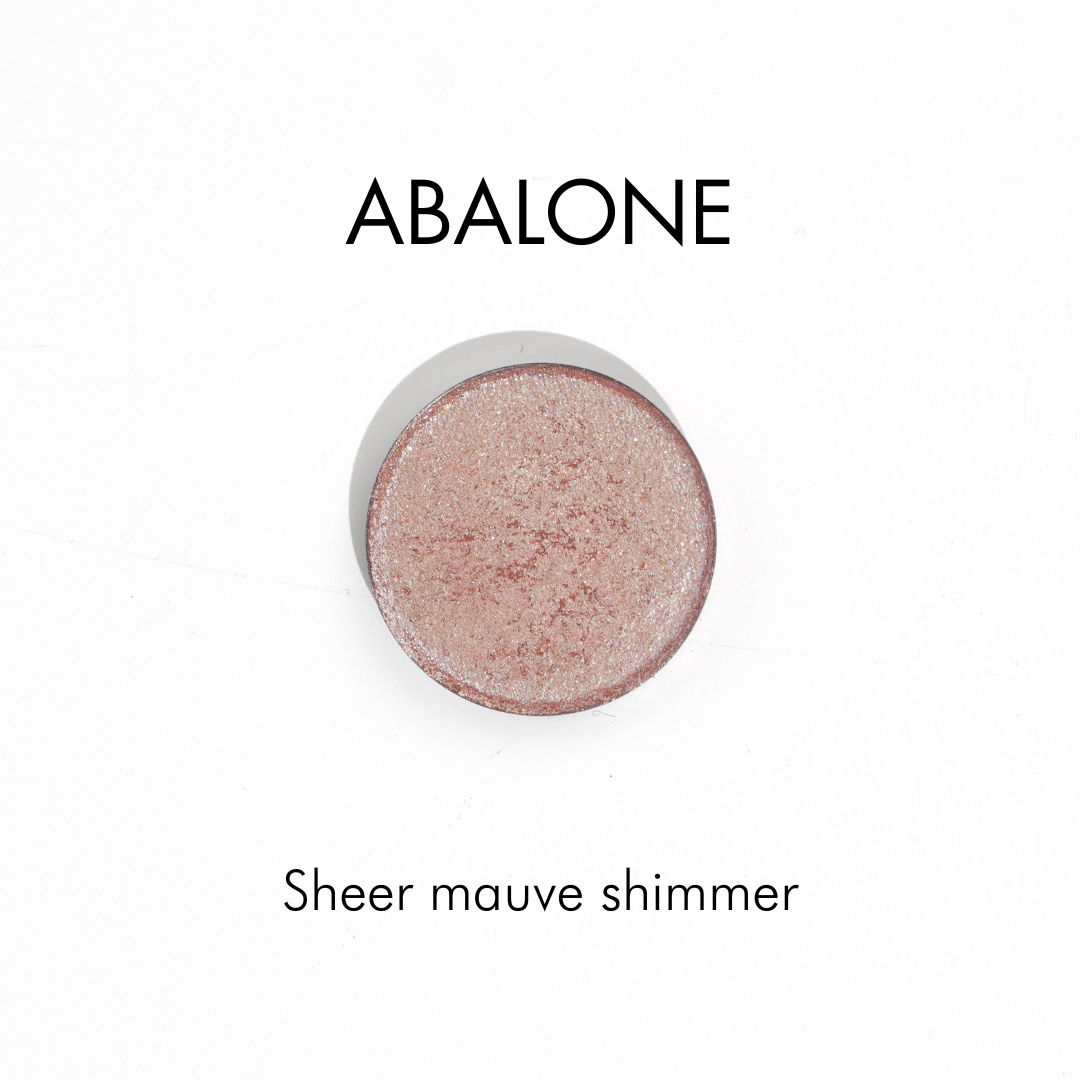 Pressed Mineral Eyeshadow | Refillable Zero Waste Makeup: Glacier