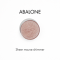 Pressed Mineral Eyeshadow | Refillable Zero Waste Makeup: Abalone