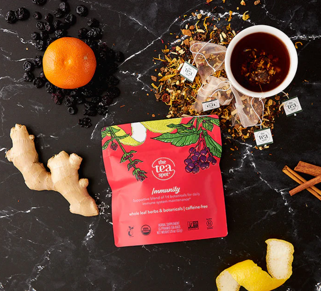 Immunity, Organic Herbal Tea: Retail Pouch (15 Sachets) - 5 Units