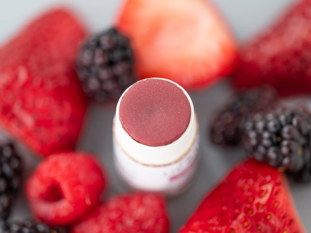 Natural Tinted Lip Balm - 5 Colors - Fall Hydration: Rose Petal Glow