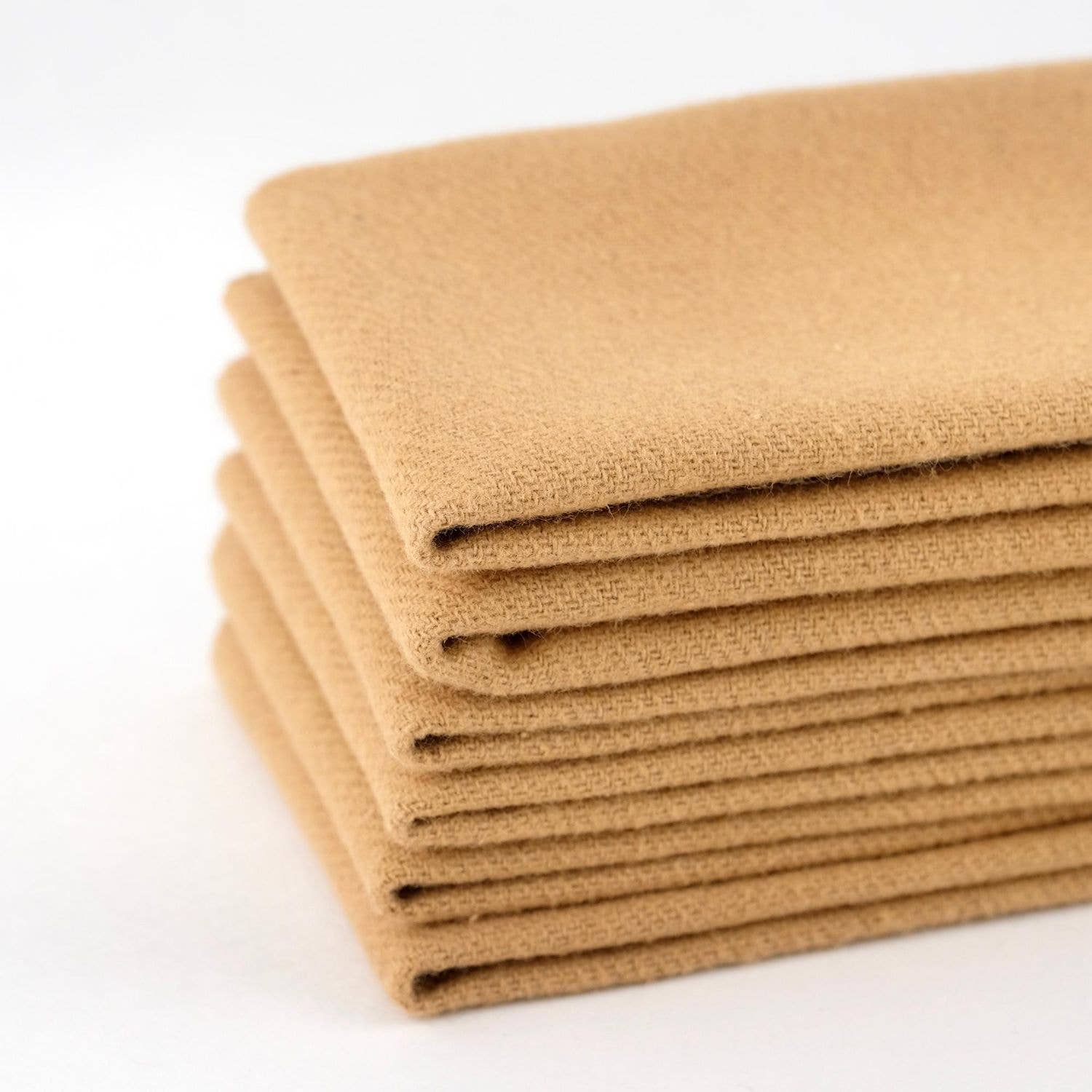 Non-Paper Towels - Organic Brushed Cotton : Earth Tones / 12-pk