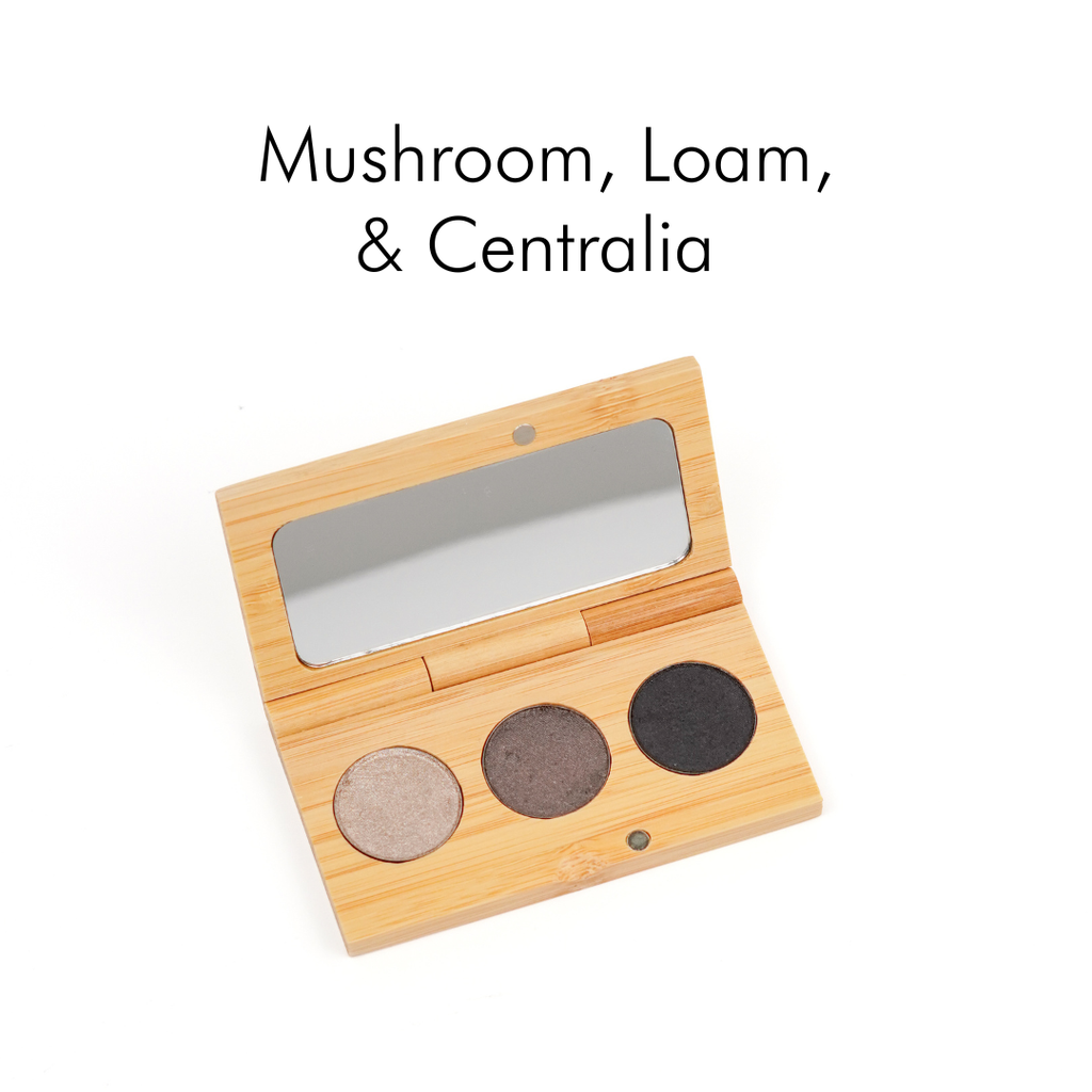 Pressed Mineral Eyeshadow | Refillable Zero Waste Makeup: Sequoia