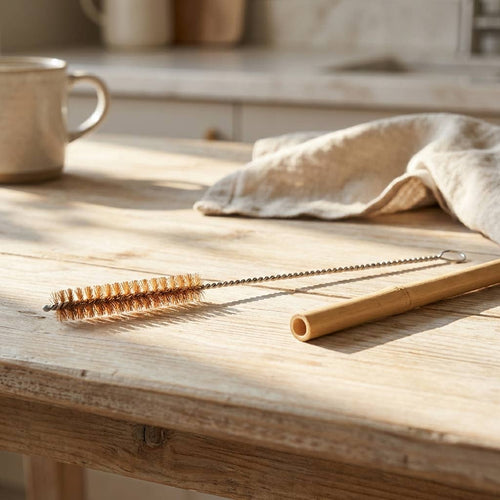 1x Coconut Fiber Straw Cleaner | Plastic Free