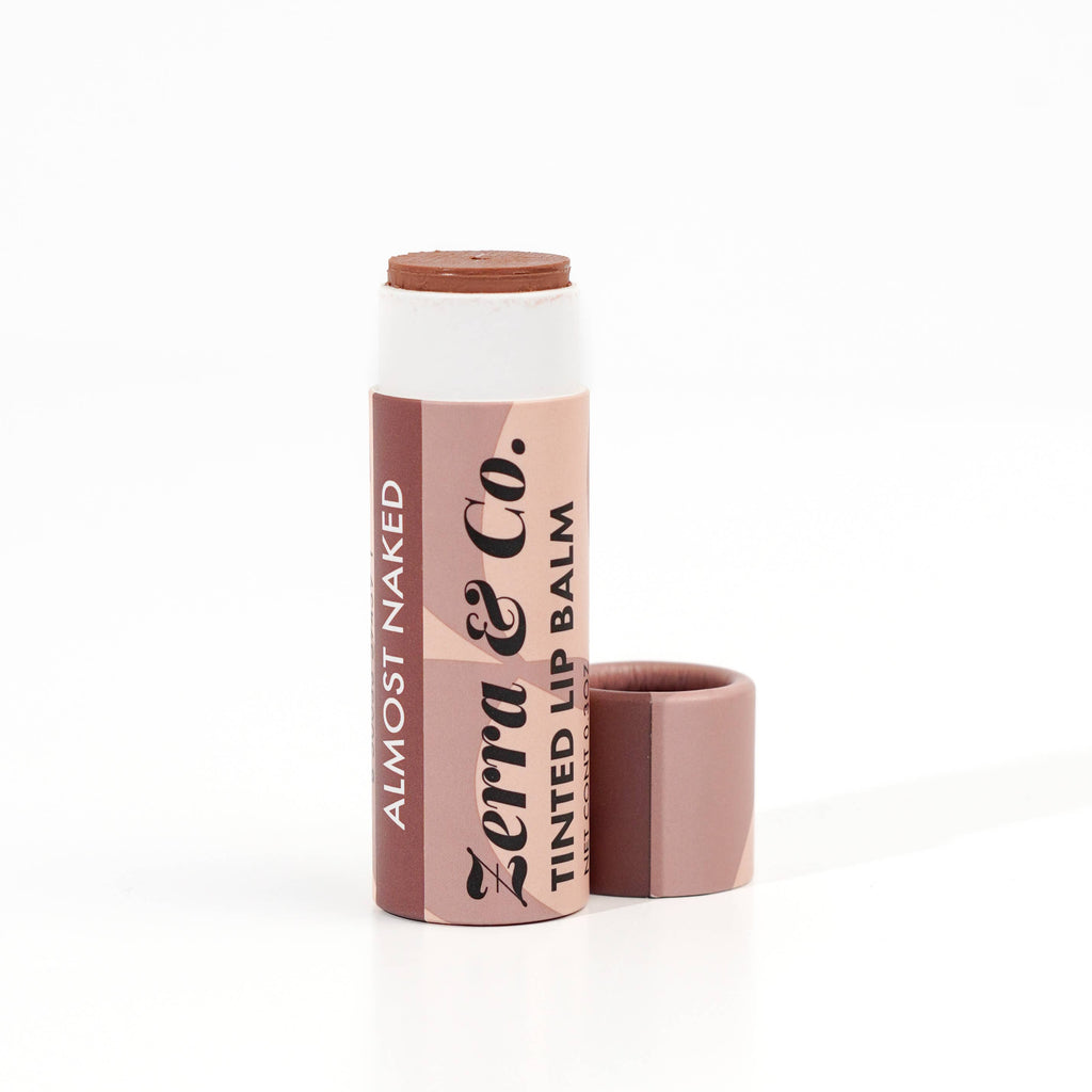 Tinted Lip Balm | Vegan Sheer Jumbo Zero Waste Lip Balm: Antique Pink