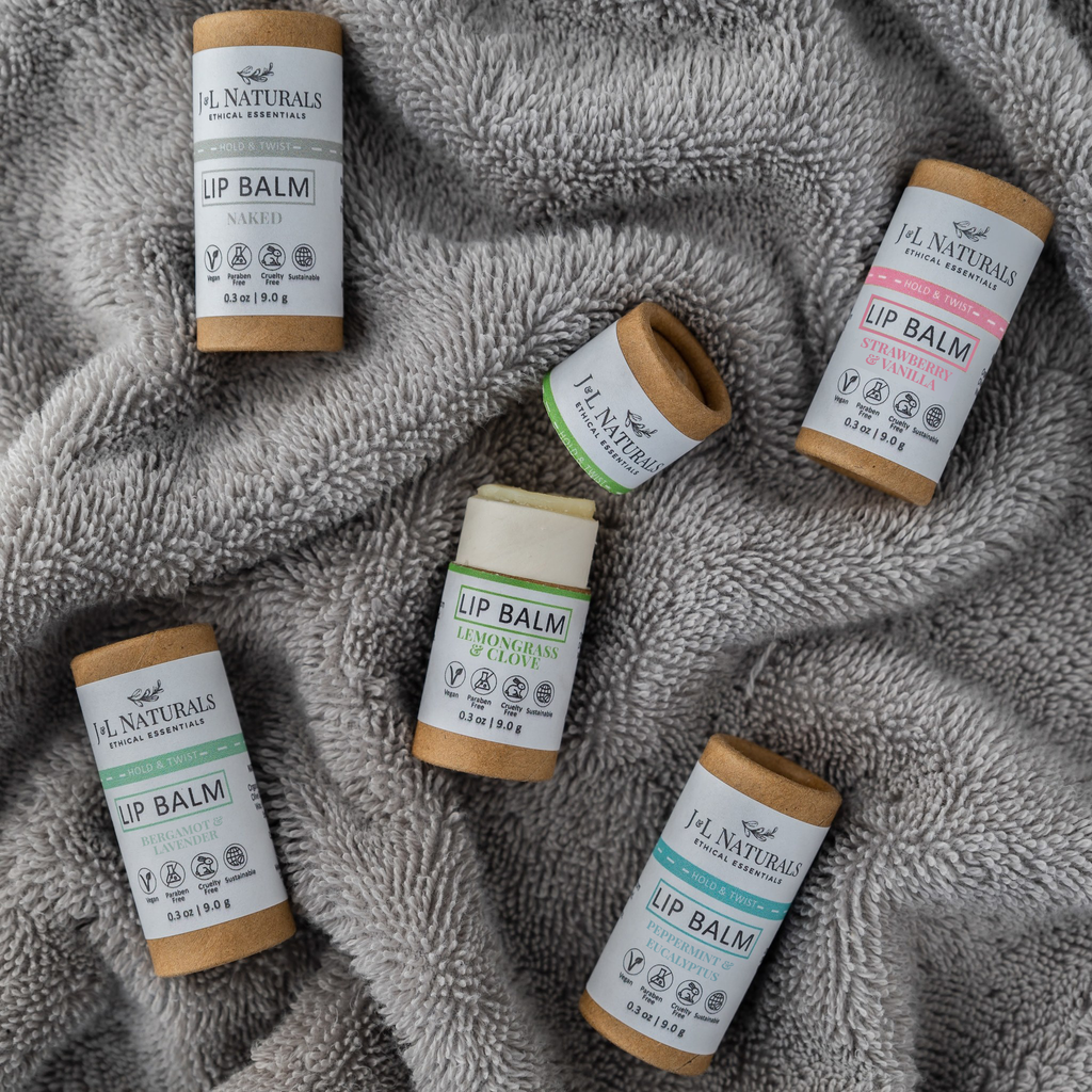 Hydrating Lip Balm with Vitamins & Antioxidants: Naked