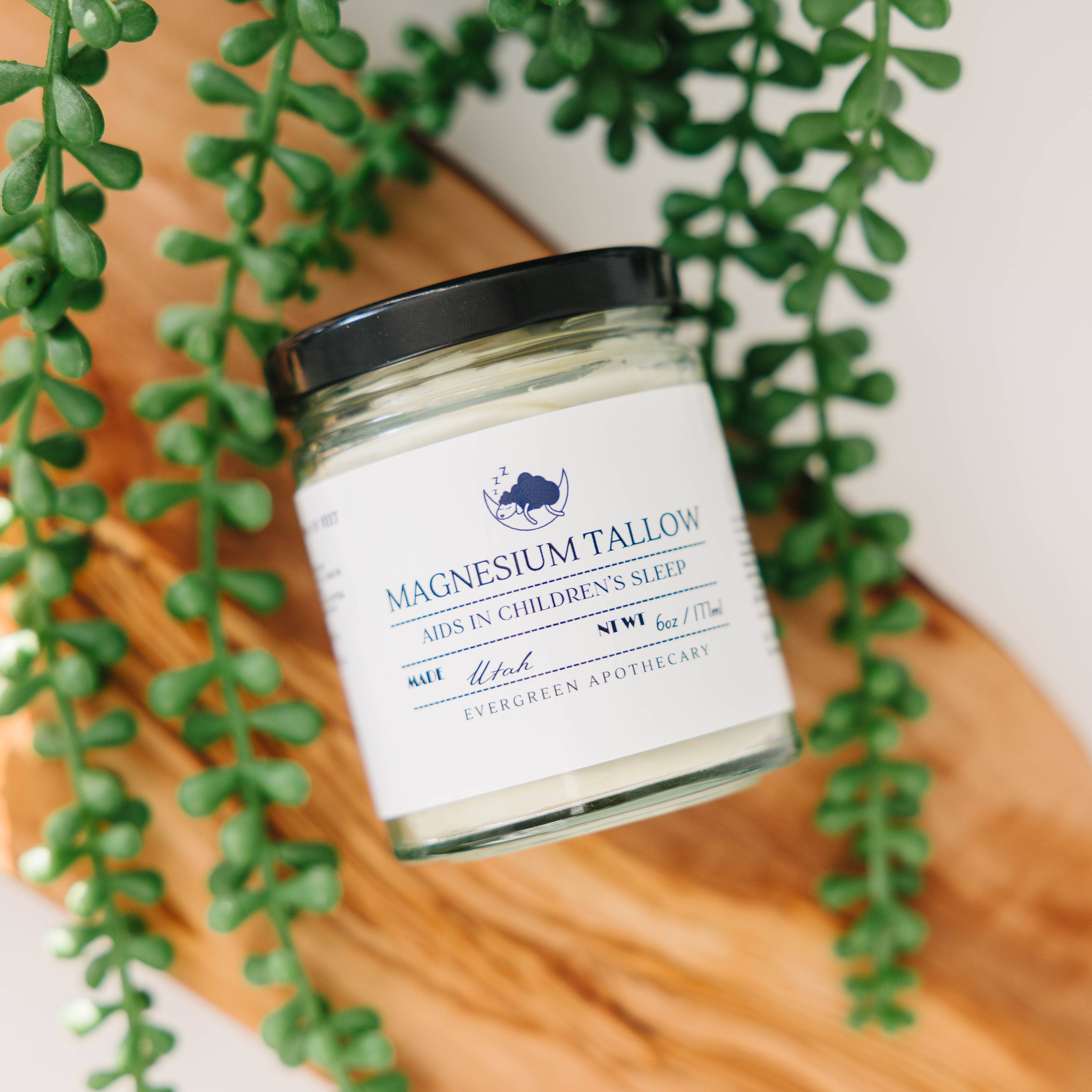 Magnesium Tallow for Kids, 4oz
