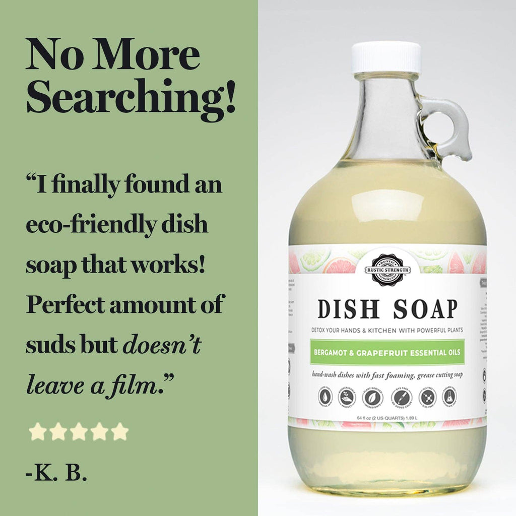 Dish Soap | 16 oz Bottle: Lemon/ Eucalyptus