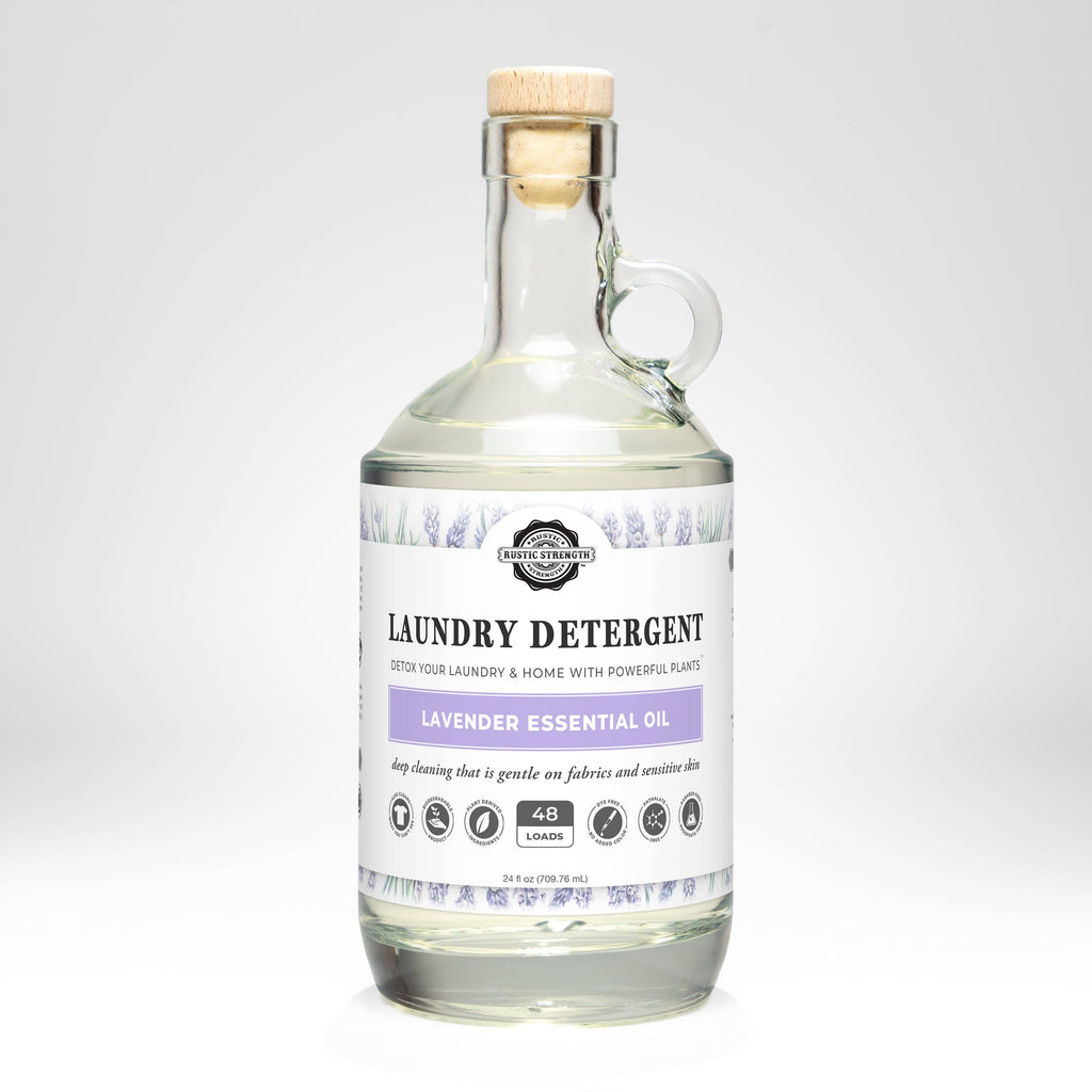 Laundry Detergent | 24 oz Glass Bottle: Fresh Linen
