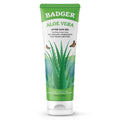 Badger Aloe Vera Gel for Face & Body, Sunburn Relief: 4 oz Tube
