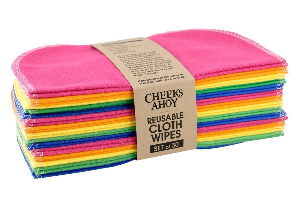 Cloth Wipes: Black / 10pk