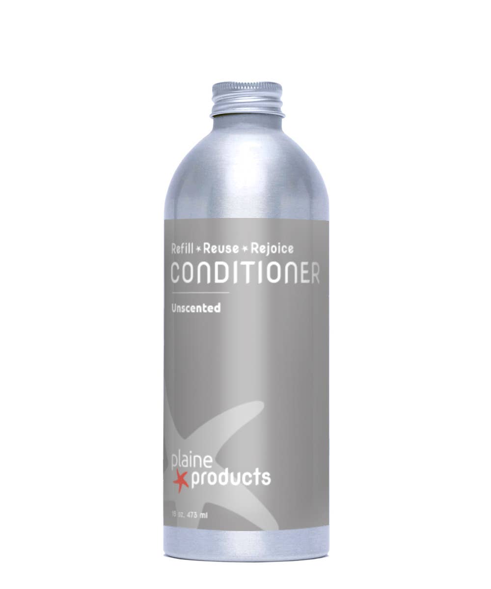 Empty Unscented Conditioner Bottle 16 oz