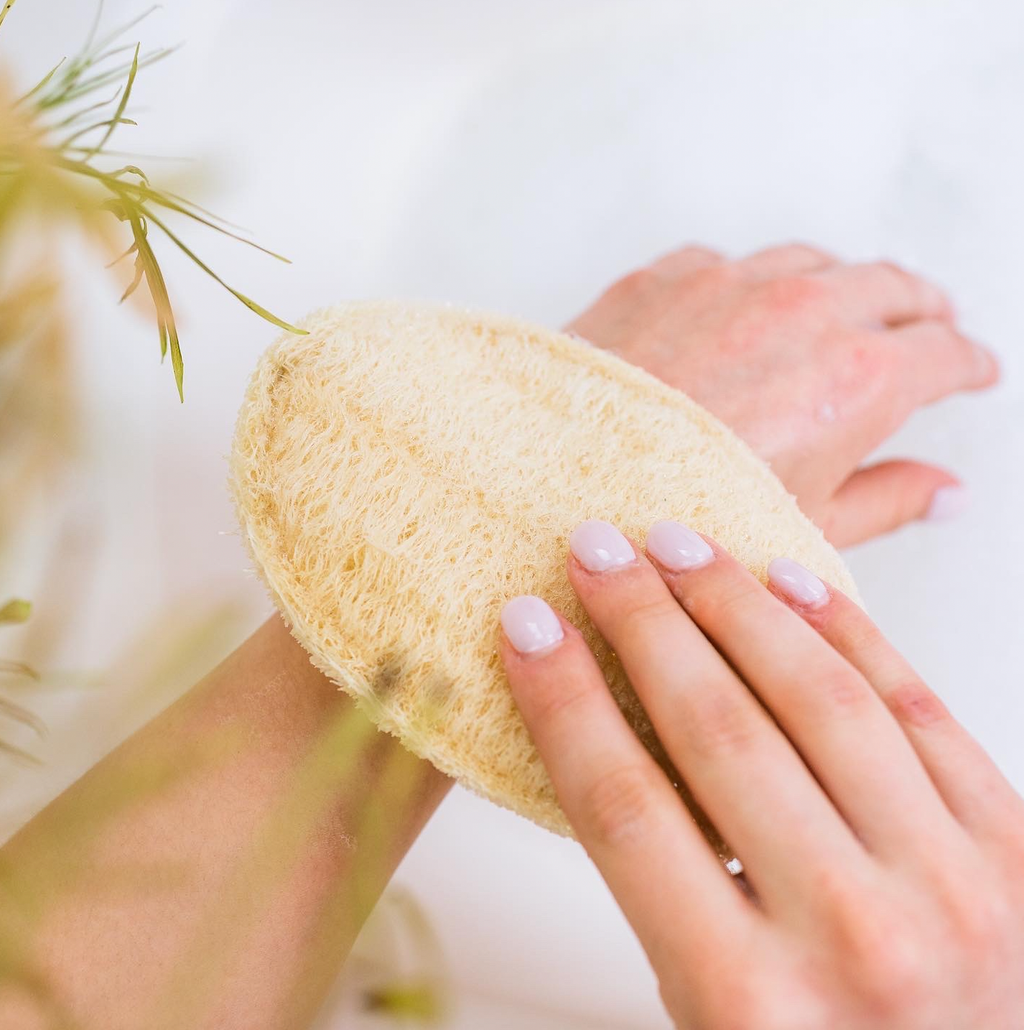 Large Exfoliating Loofah | Oval | Skin Care Bestseller