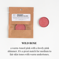 Pressed Mineral Blush - Refill | Compostable Refill Pouch: Wild Rose