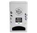 English Breakfast, Organic Tea: Overwrap Dispenser Tin