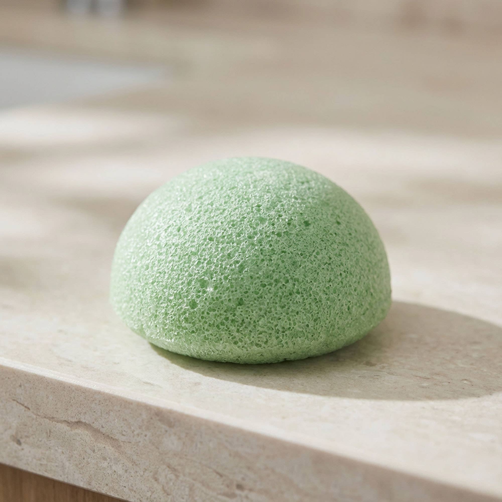 Natural Konjac Facial Cleansing Sponge | Earth Day Best: White