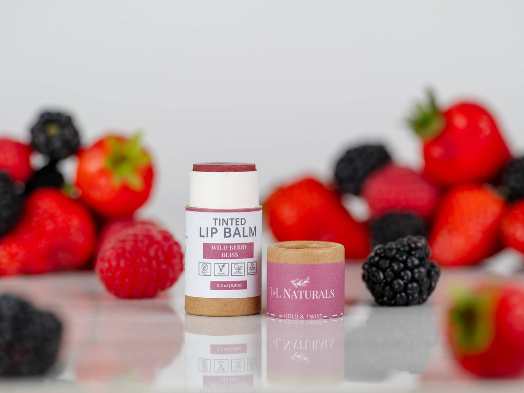 Natural Tinted Lip Balm - 5 Colors - Fall Hydration: Mocha Latte