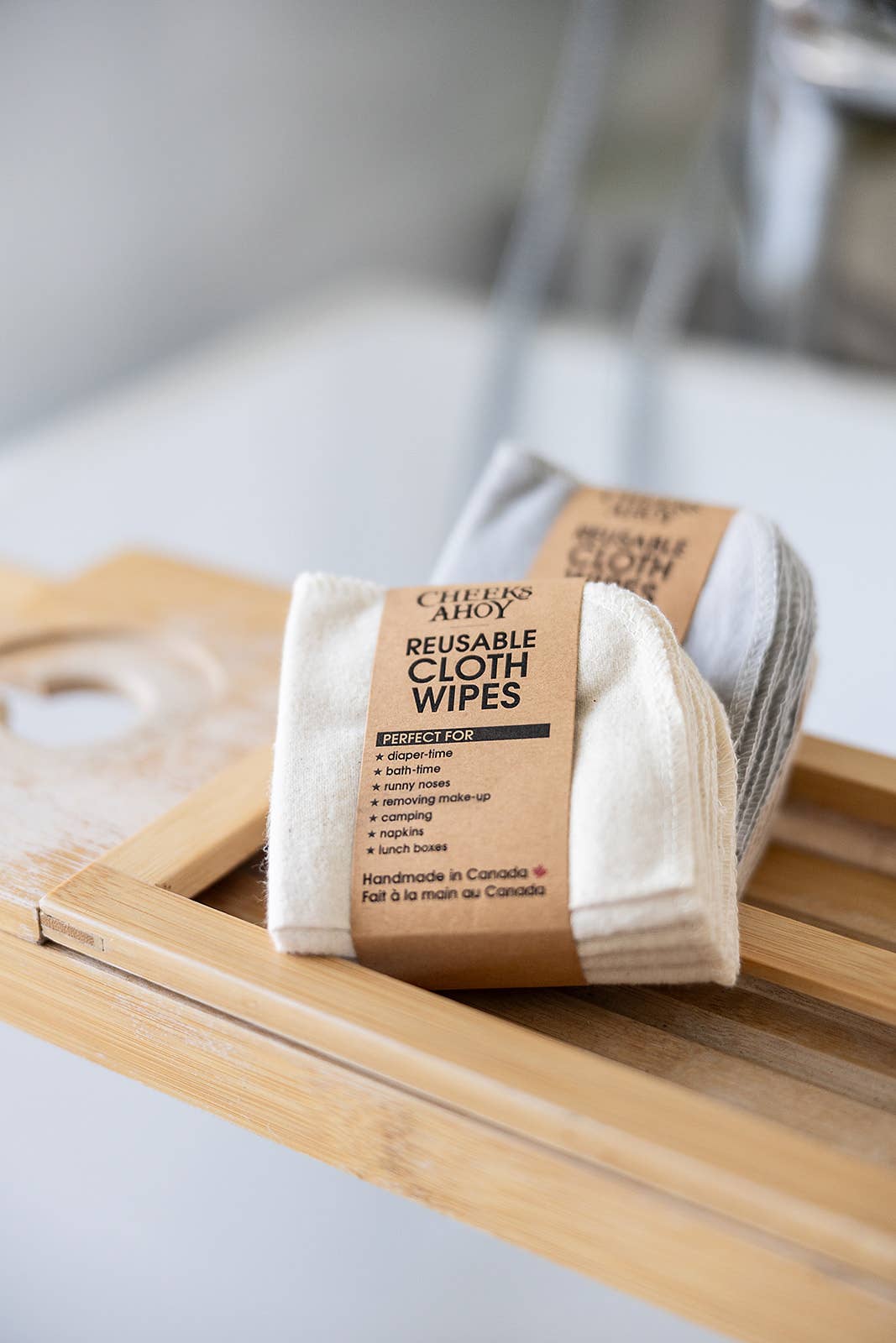 Cloth Wipes: Ivory / 10pk