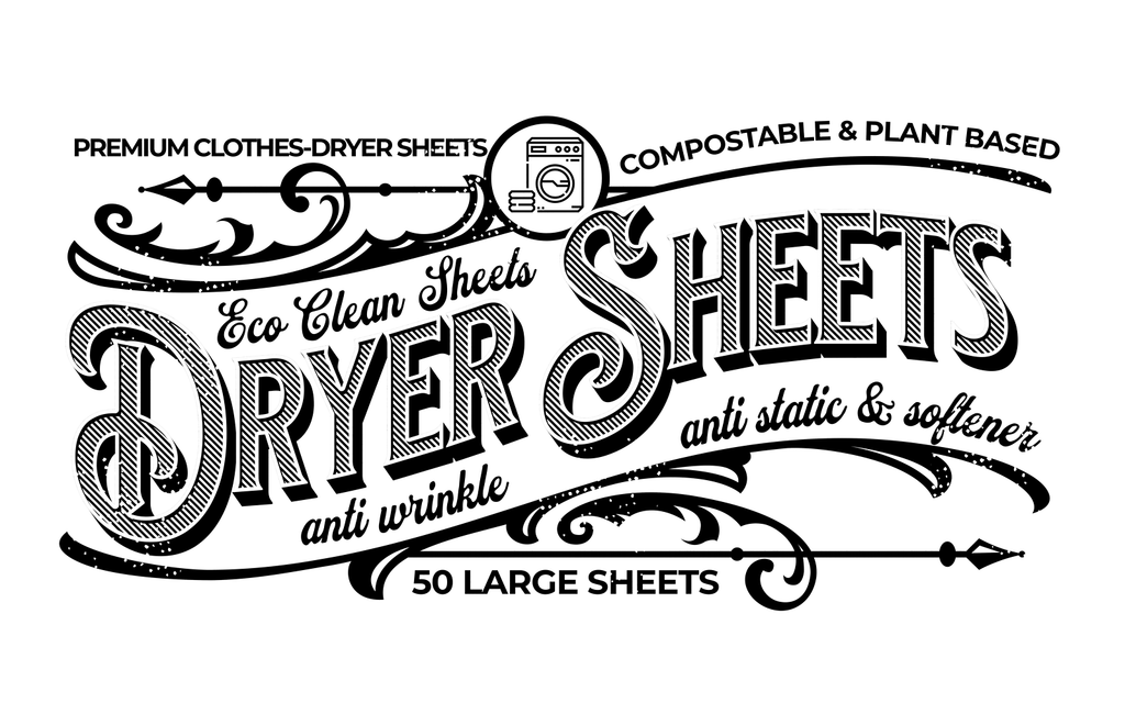 Dryer Sheets - Eco Clean -50 LG Sheets: FRESH LINEN