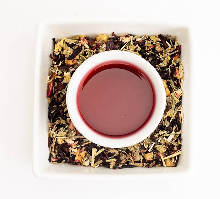 Hibiscus Cucumber, Organic Tea: Sample 5 teaspoons