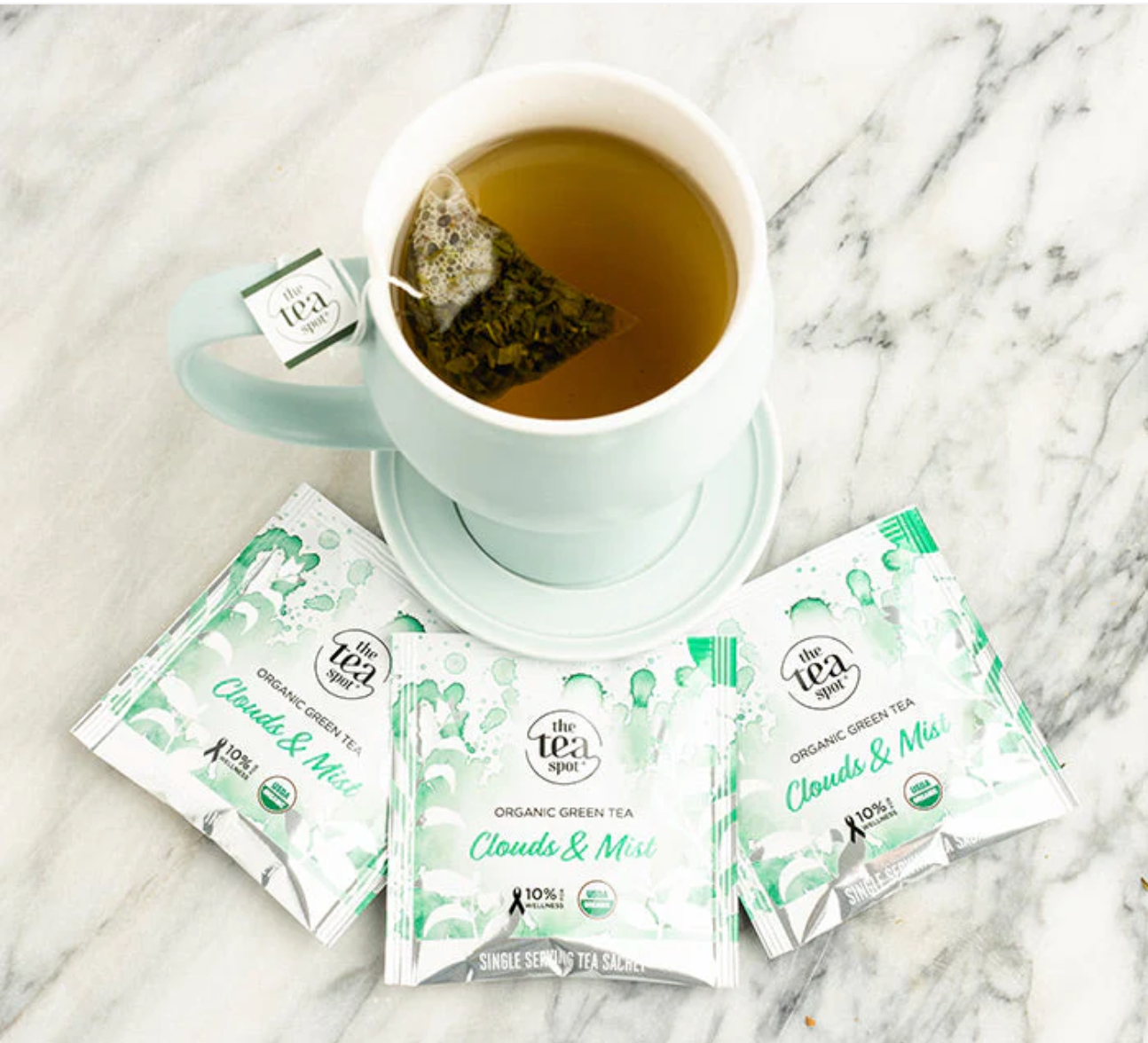 Clouds & Mist, Organic Tea: Retail Pouch (15 Sachets) - 5 units